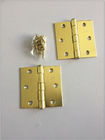5-calowe metalowe zawiasy drzwiowe z mosiądzu, zawiasy drzwi wewnętrznych o dużej wytrzymałości