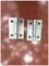 Drewniana obudowa Komercyjne metalowe zawiasy drzwiowe Obraz olejny antykorozyjny Niepolerowany srebrny kolor